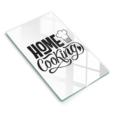 Tagliere in vetro Home cooking