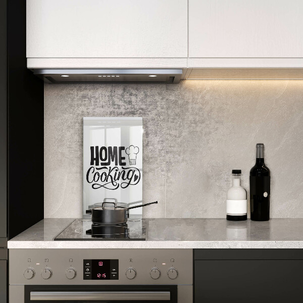 Tagliere in vetro Home cooking