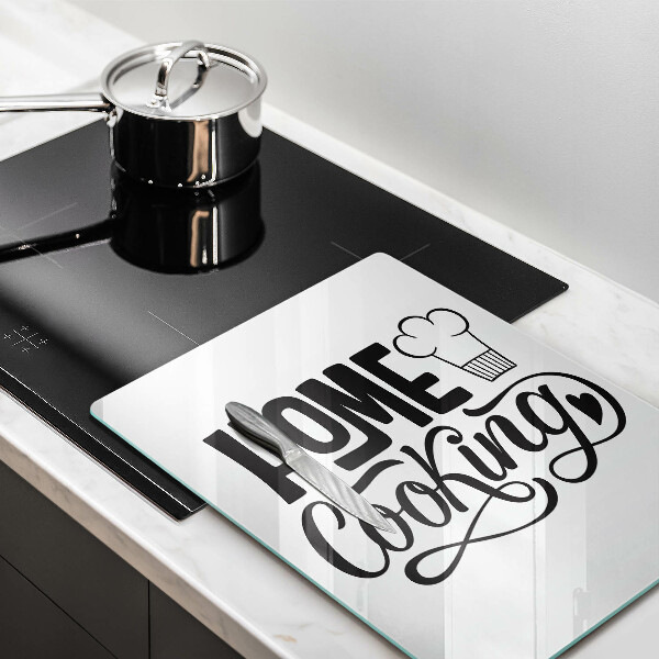 Tagliere in vetro Home cooking