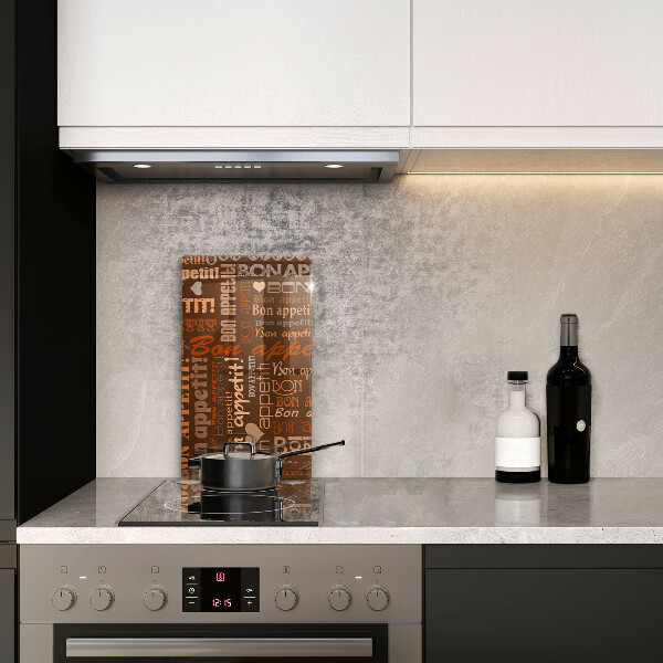 Tagliere in vetro Bon appetit