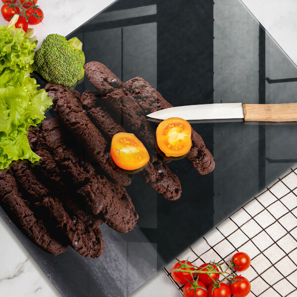 Tagliere in vetro temperato Biscotti al cioccolato