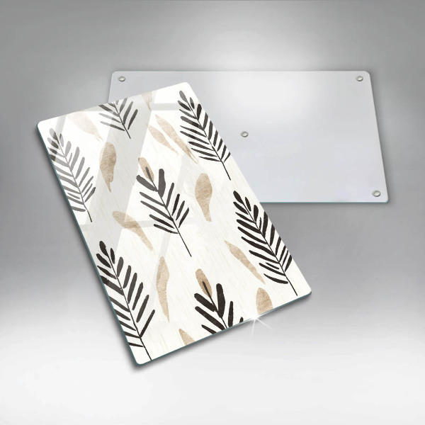 Tagliere in vetro temperato Piante bohémien