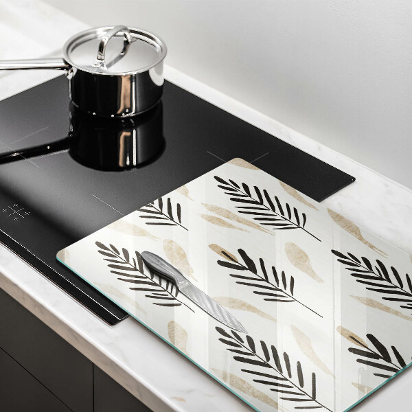 Tagliere in vetro temperato Piante bohémien