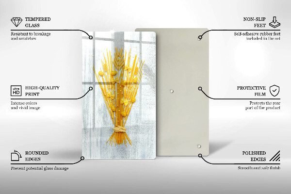 Tagliere in vetro temperato Pasta