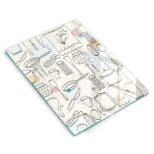 Tagliere in vetro temperato Accessori per la cucina