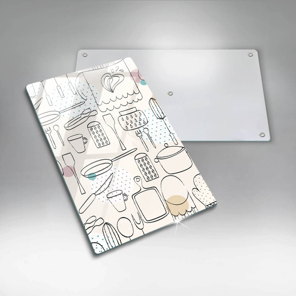 Tagliere in vetro temperato Accessori per la cucina