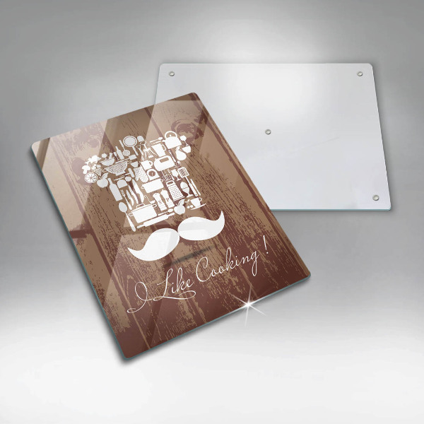 Tagliere in vetro temperato I like cooking