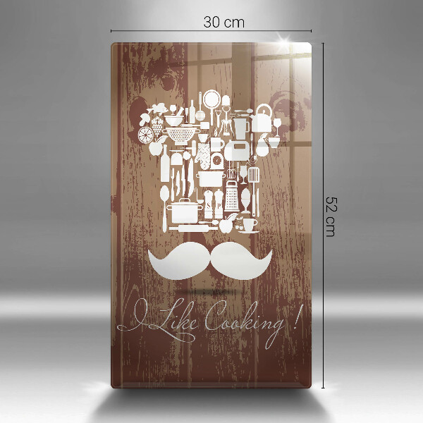 Tagliere in vetro temperato I like cooking