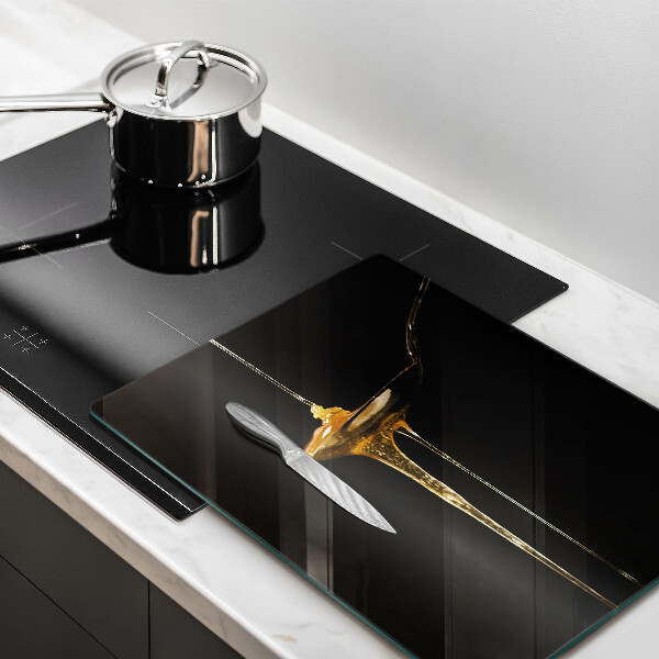 Tagliere in vetro temperato Un cucchiaino di miele