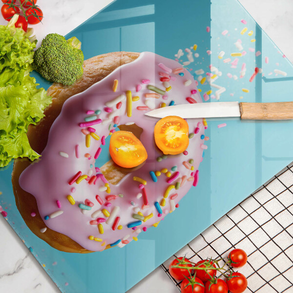 Tagliere in vetro temperato Ciambella ciambella