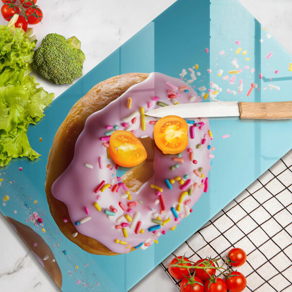 Tagliere in vetro temperato Ciambella ciambella