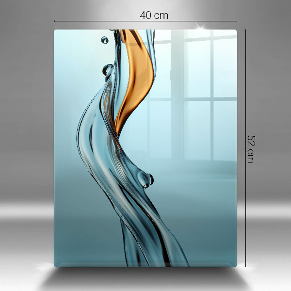 Tagliere in vetro temperato Getto d'acqua