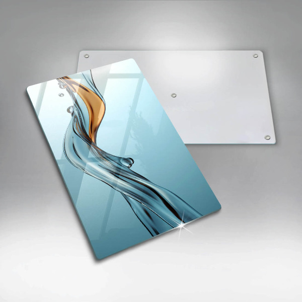 Tagliere in vetro temperato Getto d'acqua