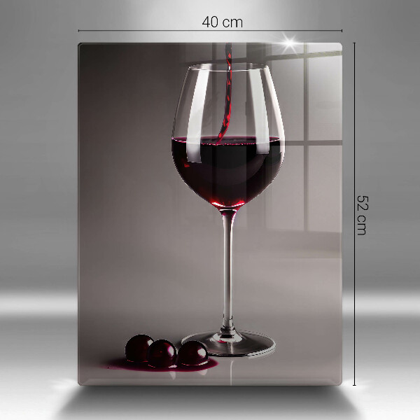 Tagliere in vetro Vetro e uva