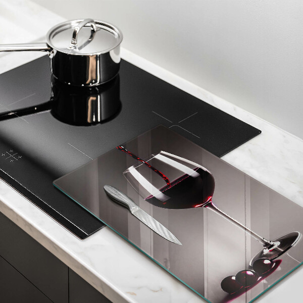 Tagliere in vetro Vetro e uva