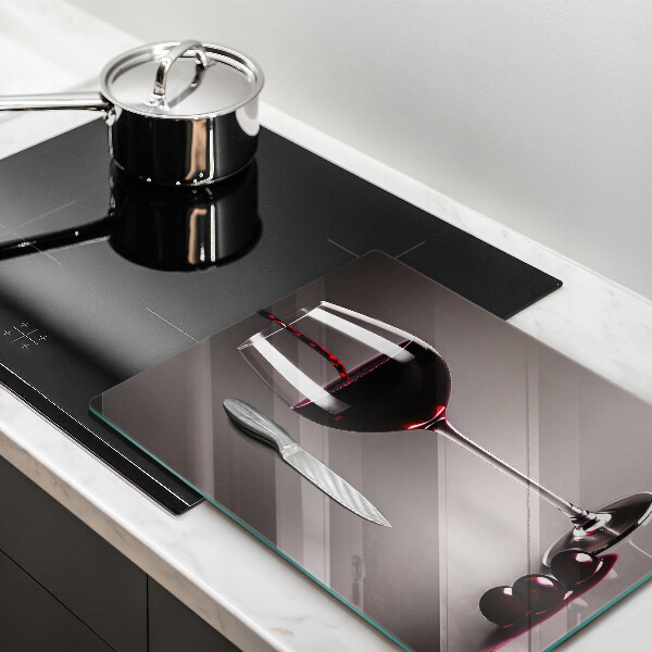 Tagliere in vetro Vetro e uva