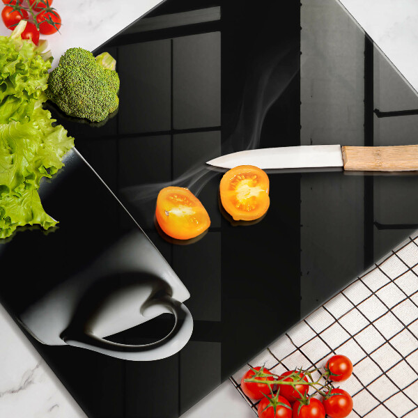 Tagliere in vetro Una tazza di tè