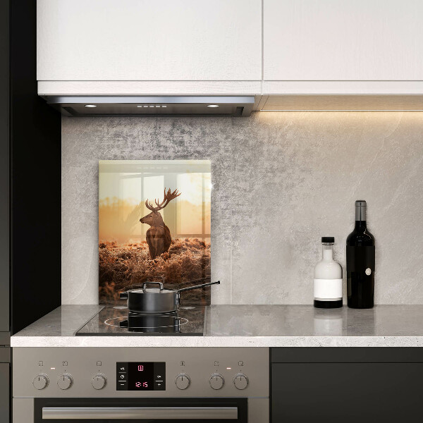 Tagliere in vetro Cervi nel campo