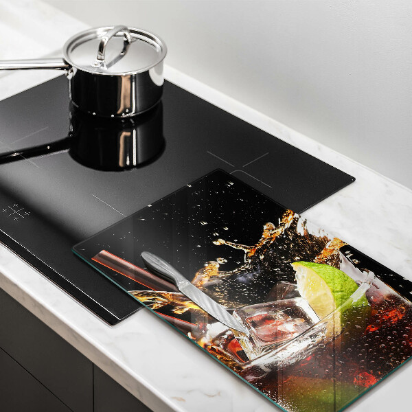 Tagliere in vetro Bere con ghiaccio