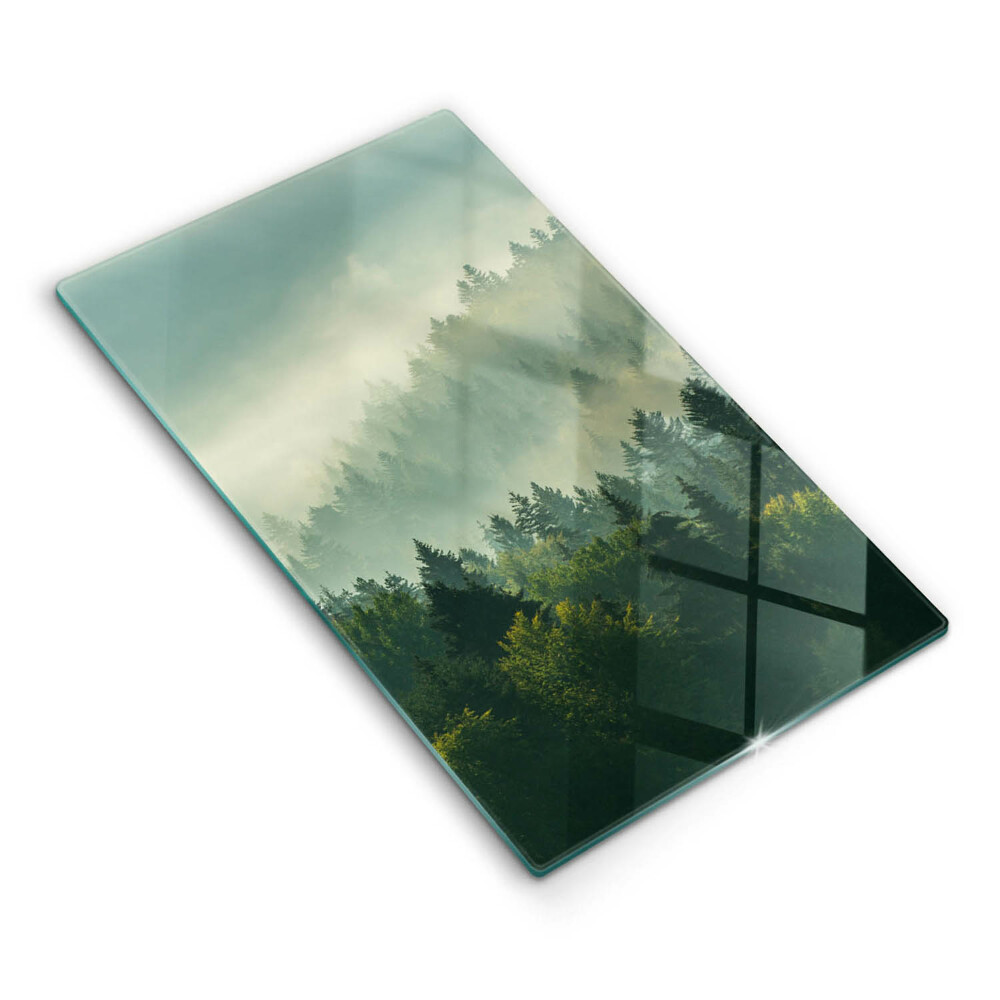 Tagliere in vetro Paesaggio Veduta della foresta