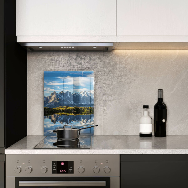 Tagliere in vetro Paesaggio montano