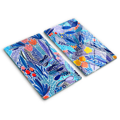 Tagliere in vetro temperato Prato dipinto