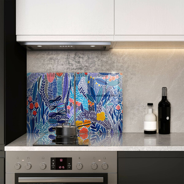 Tagliere in vetro temperato Prato dipinto