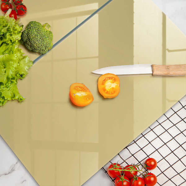 Tagliere in vetro temperato Giallo