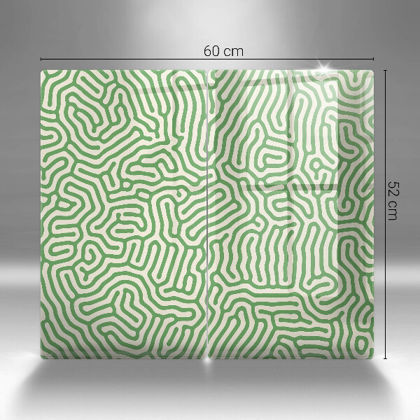 Tagliere in vetro temperato Linee astratte