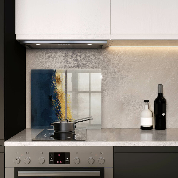 Tagliere in vetro temperato Astrazione dell'oro