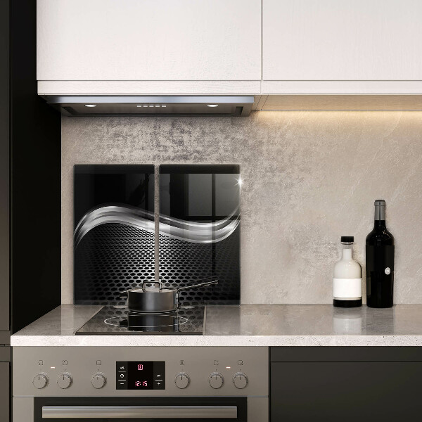 Tagliere in vetro temperato Struttura in metallo