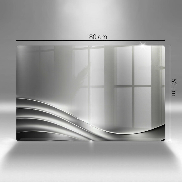 Tagliere in vetro temperato Struttura in metallo