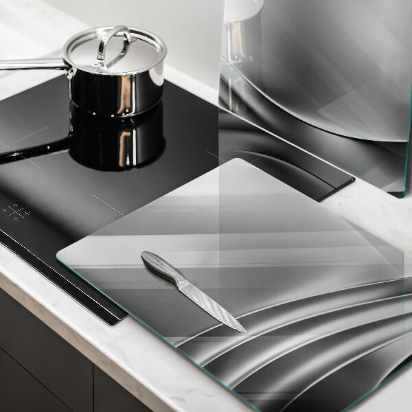 Tagliere in vetro temperato Struttura in metallo