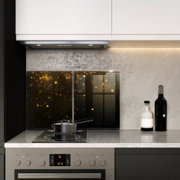 Tagliere in vetro temperato Scintillio d'oro