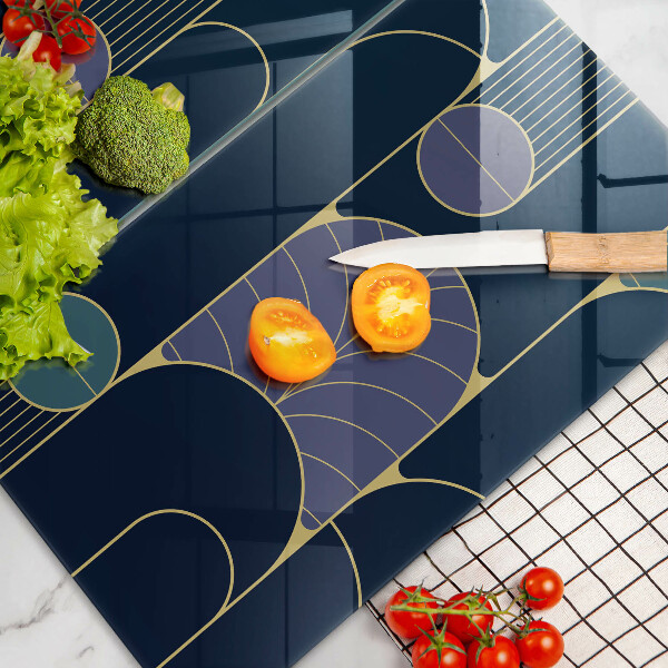 Tagliere in vetro temperato Tema astratto