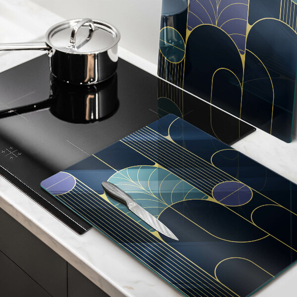 Tagliere in vetro temperato Tema astratto