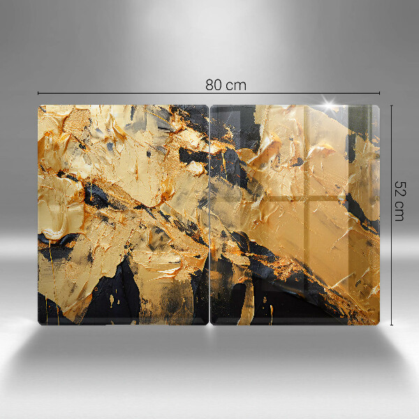 Tagliere in vetro temperato Texture di vernice elegante