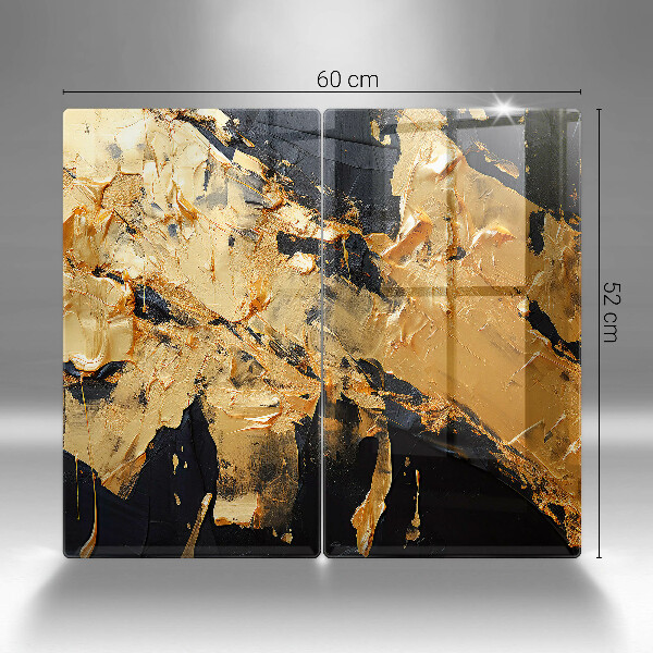 Tagliere in vetro temperato Texture di vernice elegante