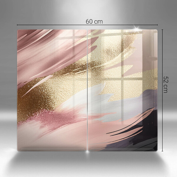 Tagliere in vetro temperato Macchie pastello