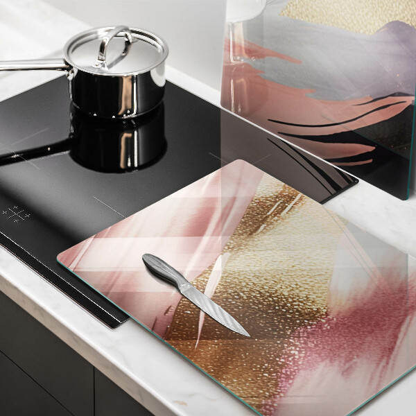 Tagliere in vetro temperato Macchie pastello