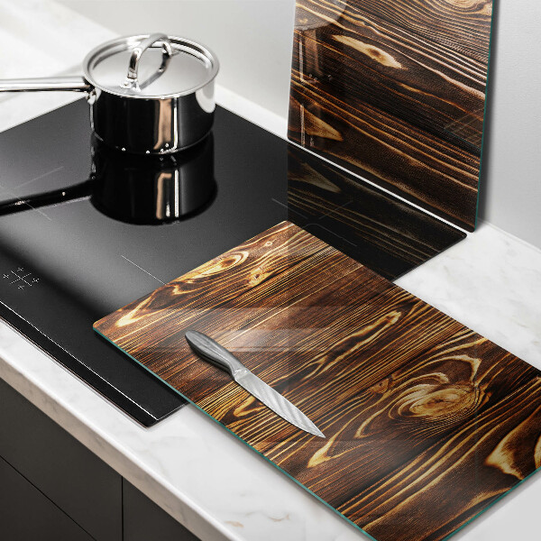 Tagliere in vetro temperato Struttura del legno