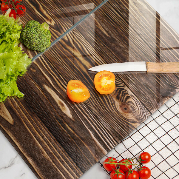 Tagliere in vetro temperato Struttura del legno