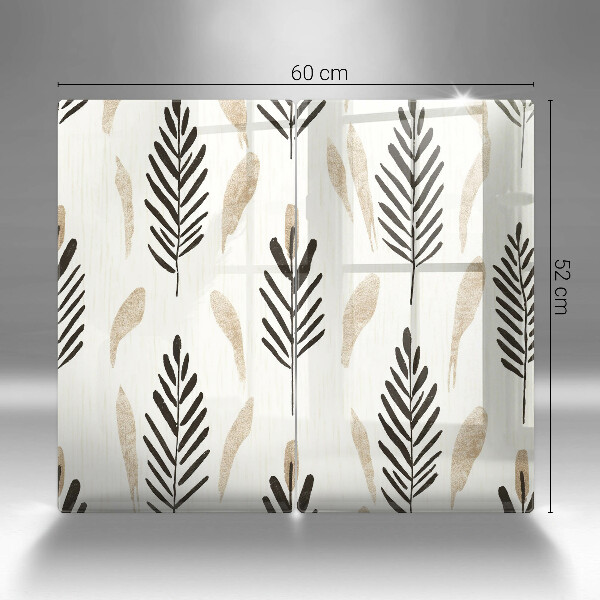 Tagliere in vetro temperato Piante bohémien