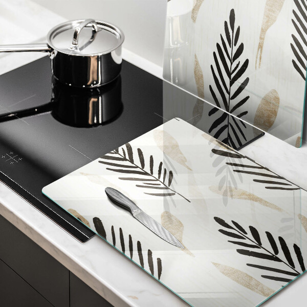 Tagliere in vetro temperato Piante bohémien