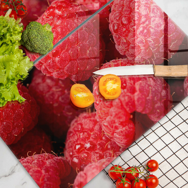 Tagliere in vetro temperato Frutto di lampone