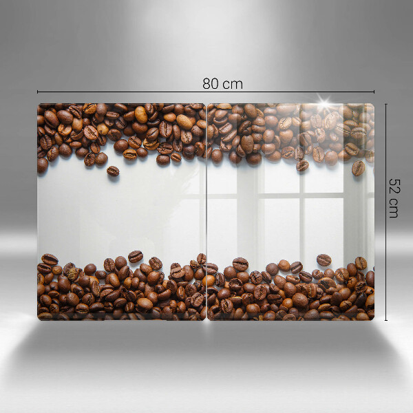 Tagliere in vetro temperato Chicchi di caffè