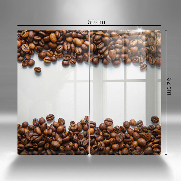 Tagliere in vetro temperato Chicchi di caffè