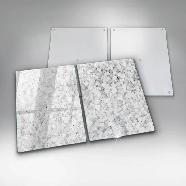 Tagliere in vetro temperato Cristalli di sale