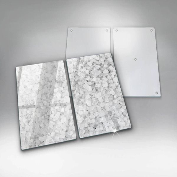 Tagliere in vetro temperato Cristalli di sale