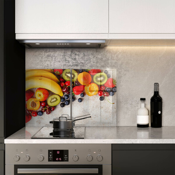 Tagliere in vetro temperato Frutti delle feste